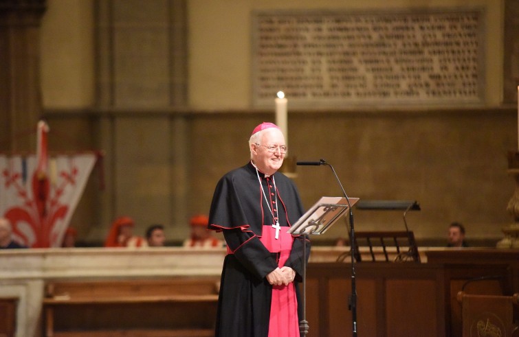 Firenze, 9 novembre 2015: mons. Cesare Nosiglia tiene la prolusione al Convegno Ecclesiale