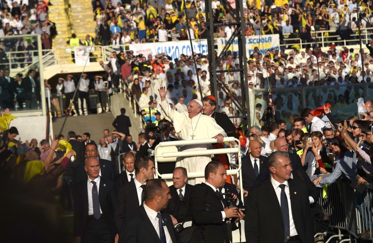 Firenze, 10 novembre 2015: visita Papa al Convegno di Firenze 2015 - Card Giuseppe Betori