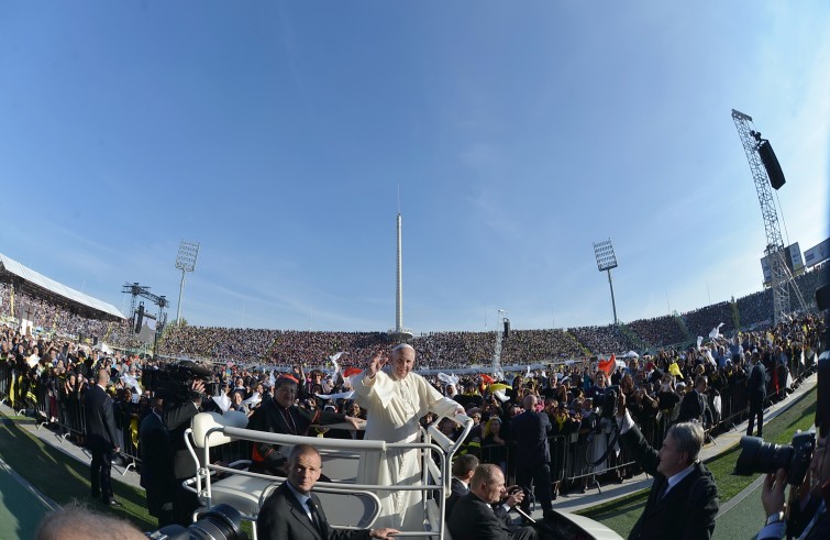 Firenze, 10 novembre 2015: visita Papa al Convegno di Firenze 2015