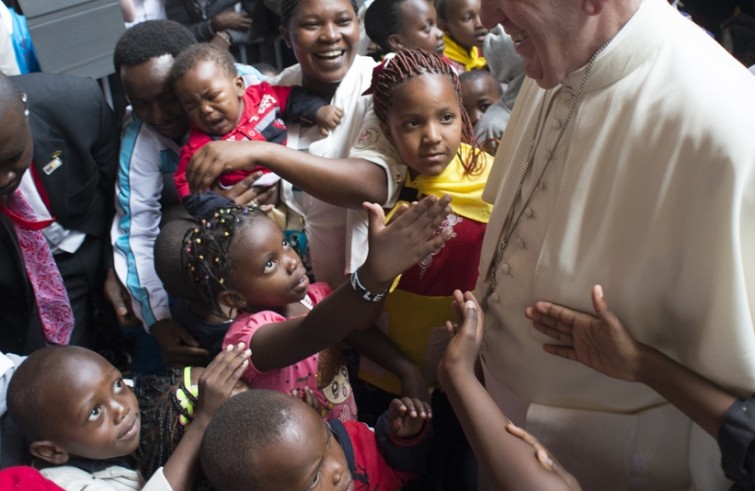 vaiggio 2015 africa papa Kangemi