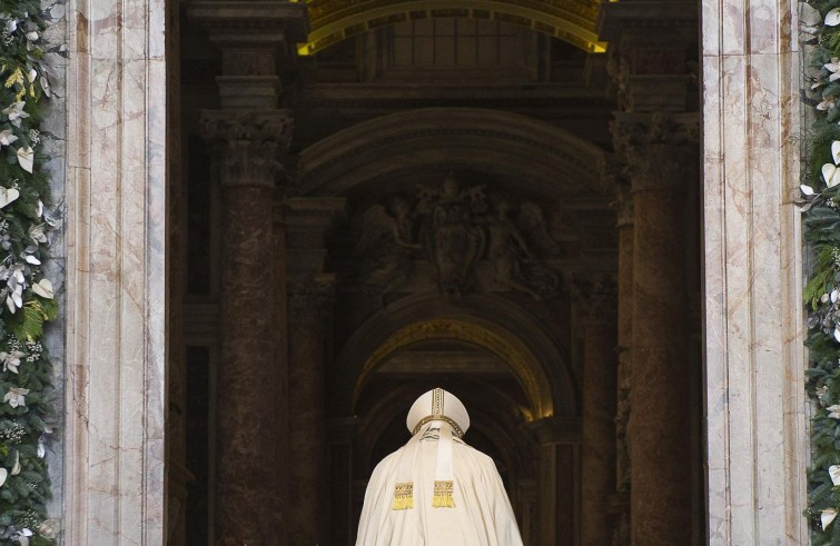 Vaticano, 8 dicembre 2015: Papa Francesco apre la Porta Santa nella basilica di San Pietro