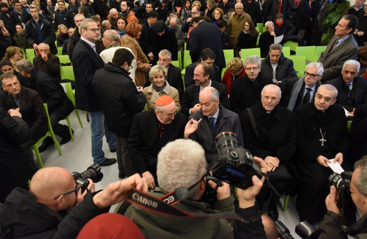 Roma, 10 dicembre 2015: Inaugurazione Ostello 