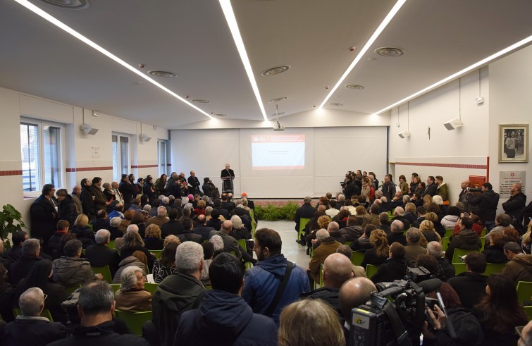 Roma, 10 dicembre 2015: Inaugurazione Ostello 