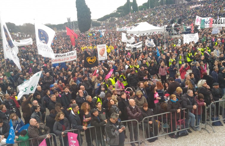 Roma, 30 gennaio 2016: Family Day al Circo Massimo