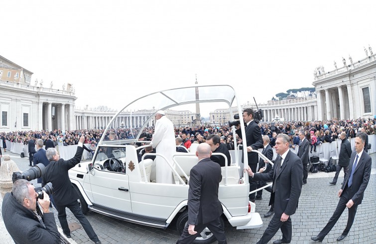 Piazza San Pietro, 30 gennaio 2016: Udienza giubilare Papa Francesco