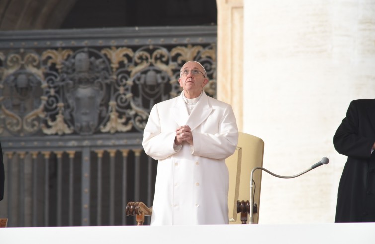 Piazza San Pietro, 27 gennaio 2016: Udienza generale Papa Francesco