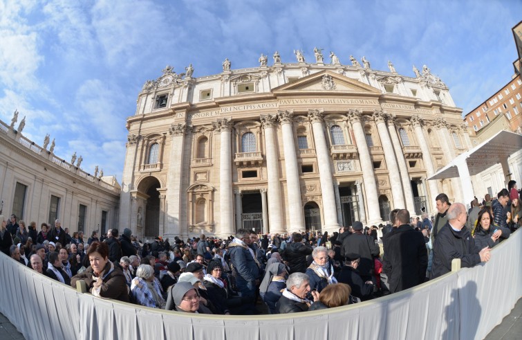 Piazza San Pietro, 27 gennaio 2016: Udienza generale Papa Francesco