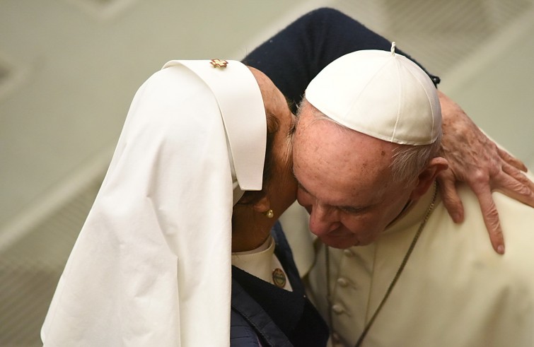 Vaticano, 13 gennaio 2016: Udienza generale di Papa Francesco in Aula Paolo VI