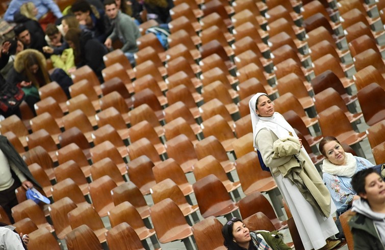 Vaticano, 13 gennaio 2016: Udienza generale di Papa Francesco in Aula Paolo VI