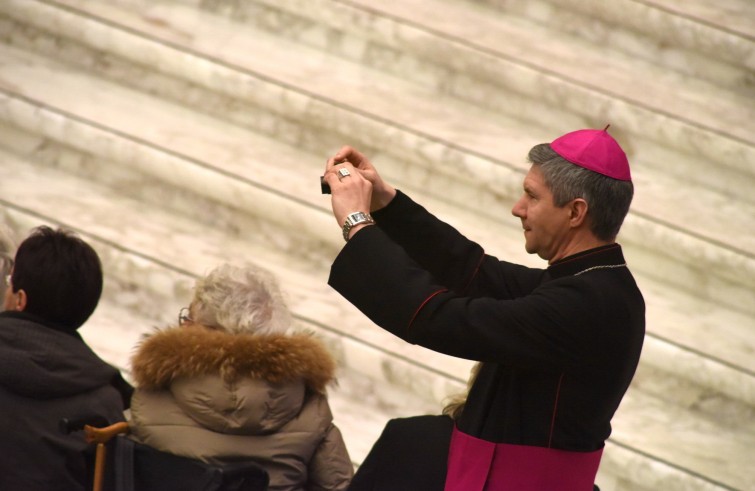 Vaticano, 20 gennaio 2016: Udienza generale di Papa Francesco in Aula Paolo VI