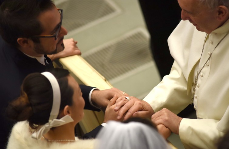 Vaticano, 20 gennaio 2016: Udienza generale di Papa Francesco in Aula Paolo VI