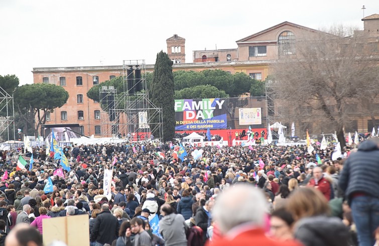 Roma, 30 gennaio 2016: Family Day al Circo Massimo