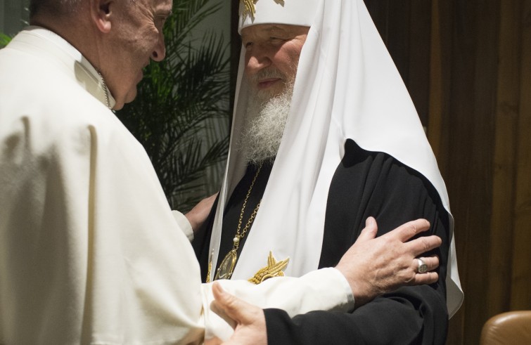 Lo storico incontro tra Papa Francesco e Patriarca Kirill (Cuba, 12 febbraio 2016)