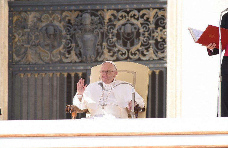 Piazza San Pietro, 20 febbraio 2016: Udienza giubilare Papa Francesco