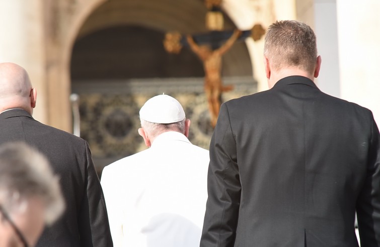 Piazza San Pietro, 24 febbraio2016: Udienza generale Papa Francesco