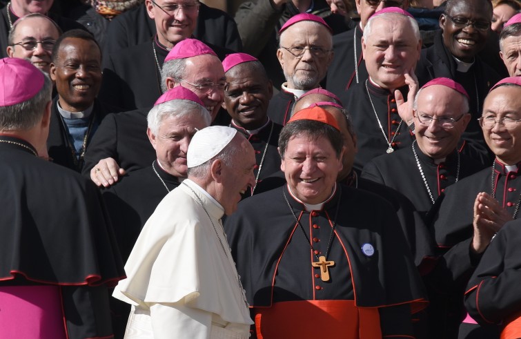 Piazza San Pietro, 24 febbraio2016: Udienza generale Papa Francesco