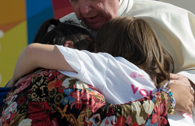 Papa Francesco incontra i giovani del Messico (Morelia, 16 febbraio 2016)