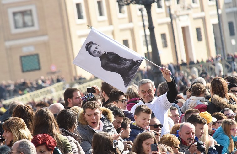 Piazza San Pietro, 16 marzo 2016: Udienza generale Papa Francesco