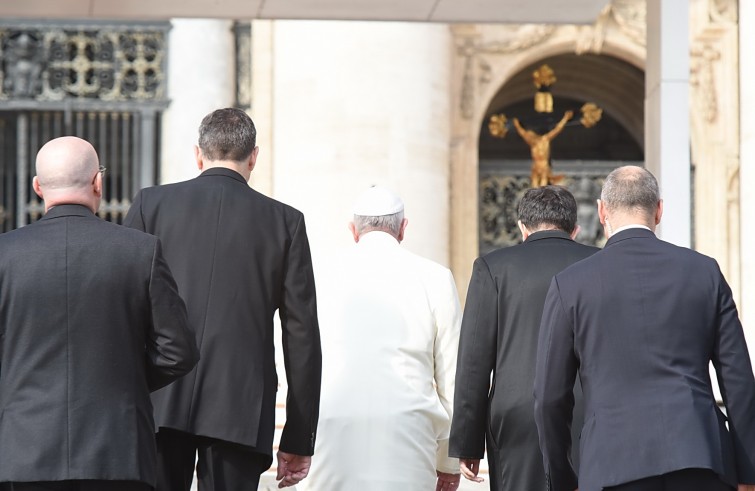 Piazza San Pietro, 16 marzo 2016: Udienza generale Papa Francesco