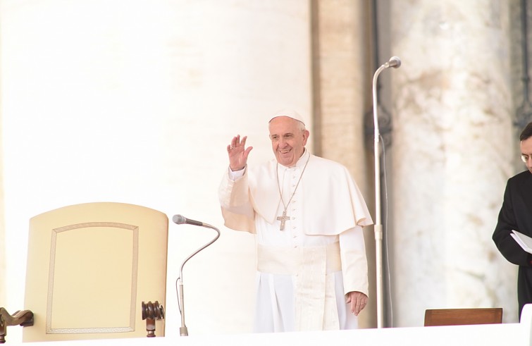 Piazza San Pietro, 16 marzo 2016: Udienza generale Papa Francesco