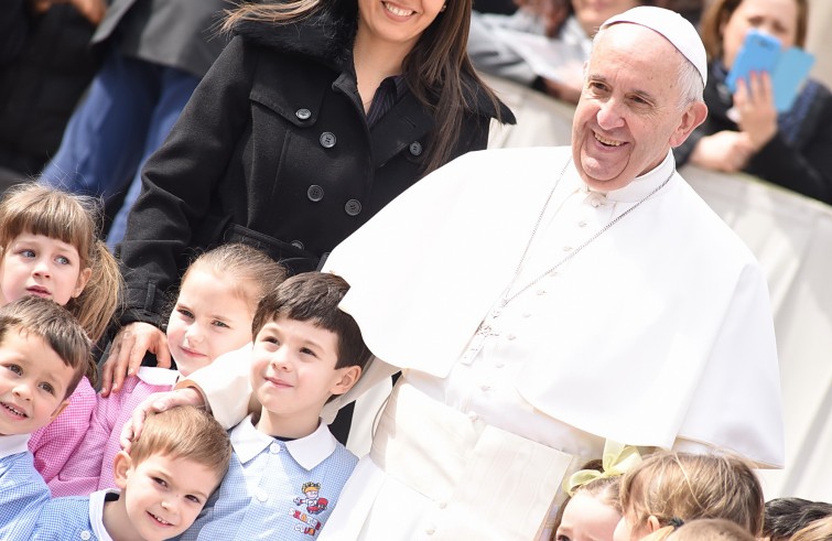 Piazza San Pietro, 16 marzo 2016: Udienza generale Papa Francesco