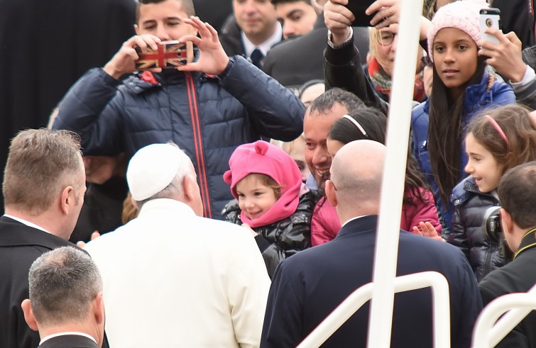 Piazza San Pietro, 23 marzo 2016: Udienza generale Papa Francesco