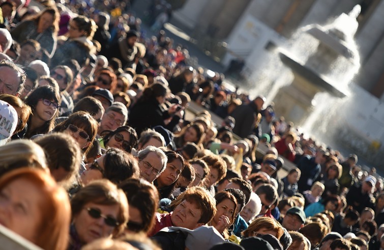 Piazza San Pietro, 2 marzo 2016: Udienza generale Papa Francesco