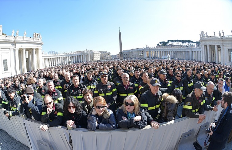 Piazza San Pietro, 2 marzo 2016: Udienza generale Papa Francesco