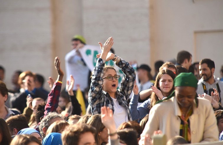 Piazza San Pietro, 30 marzo 2016: Udienza generale Papa Francesco