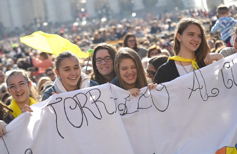 Piazza San Pietro, 30 marzo 2016: Udienza generale Papa Francesco