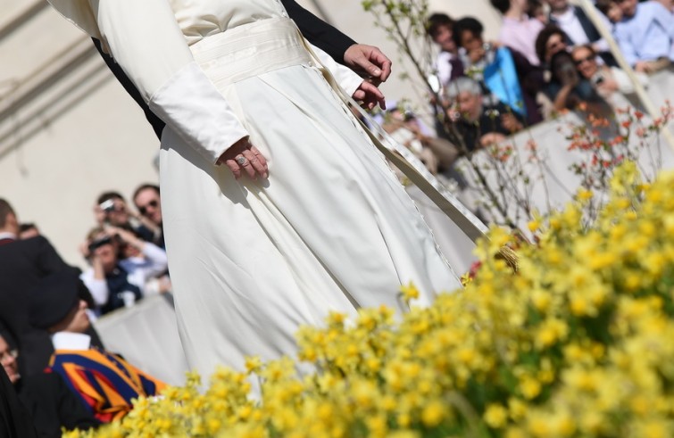 Piazza San Pietro, 30 marzo 2016: Udienza generale Papa Francesco