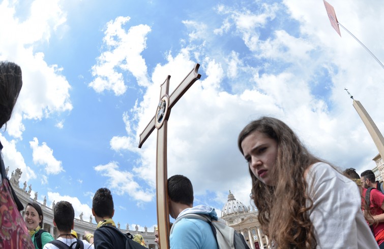 Vaticano, 23 aprile 2016: Giubileo dei Ragazzi - Giovani in Piazza San Pietro