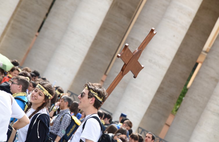 Vaticano, 23 aprile 2016: Giubileo dei Ragazzi - Giovani in Piazza San Pietro