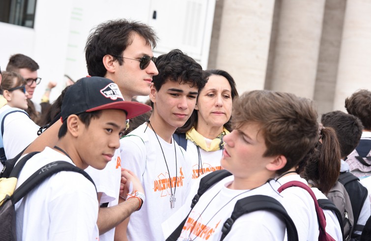 Vaticano, 23 aprile 2016: Giubileo dei Ragazzi - Giovani in Piazza San Pietro