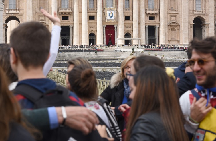 Vaticano, 23 aprile 2016: Giubileo dei Ragazzi - Giovani in Piazza San Pietro