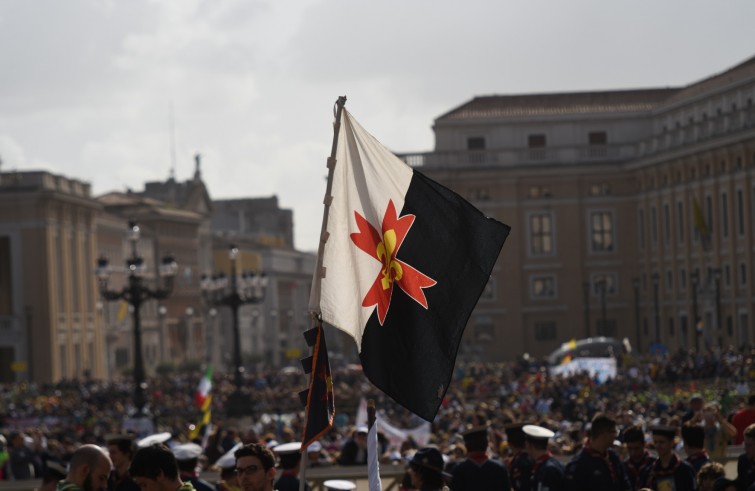 24 aprile 2016: Giubileo dei ragazzi messa con Papa Francesco in piazza San Pietro -