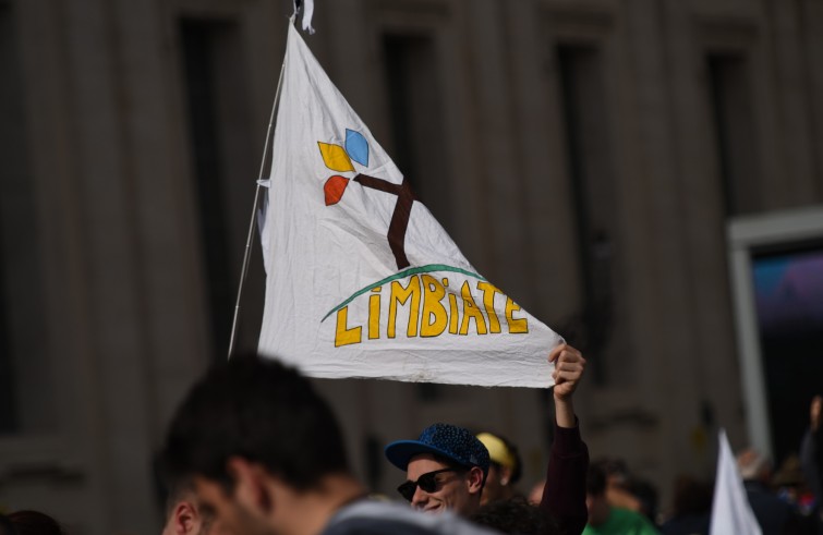 24 aprile 2016: Giubileo dei ragazzi messa con Papa Francesco in piazza San Pietro