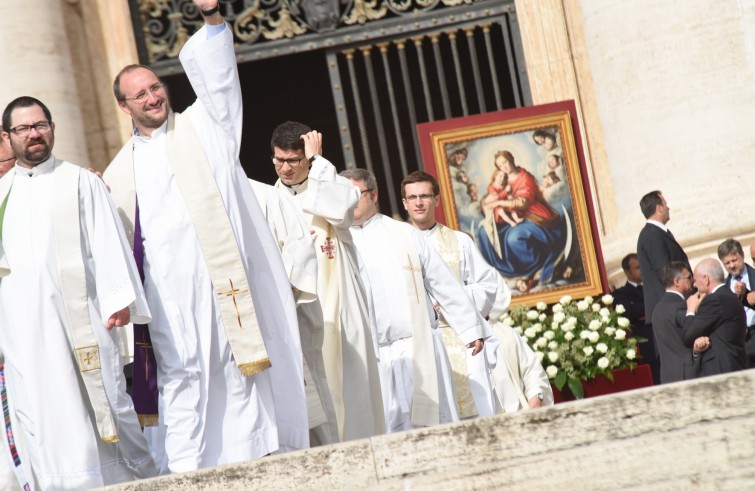 24 aprile 2016: Giubileo dei ragazzi messa con Papa Francesco in piazza San Pietro