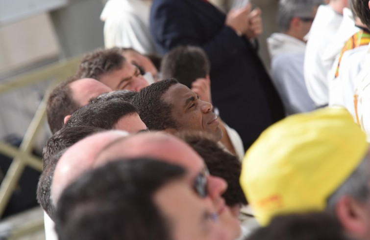 24 aprile 2016: Giubileo dei ragazzi messa con Papa Francesco in piazza San Pietro