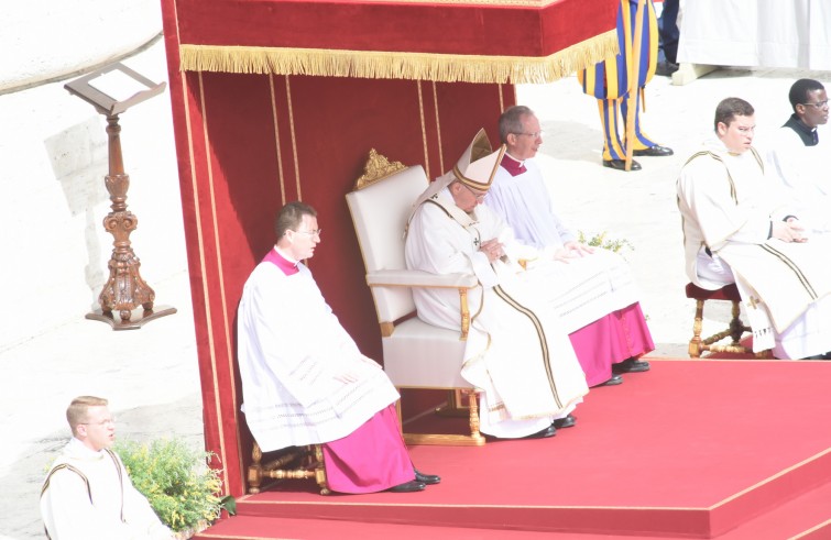 24 aprile 2016: Giubileo dei ragazzi messa con Papa Francesco in piazza San Pietro