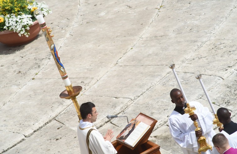 24 aprile 2016: Giubileo dei ragazzi messa con Papa Francesco in piazza San Pietro