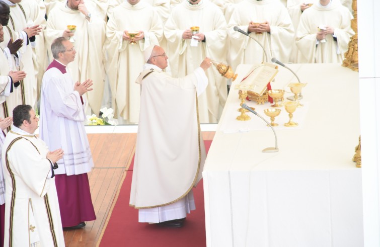 24 aprile 2016: Giubileo dei ragazzi messa con Papa Francesco in piazza San Pietro