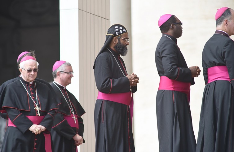 Piazza San Pietro, 11 maggio 2016: Udienza generale Papa Francesco - Vescovi