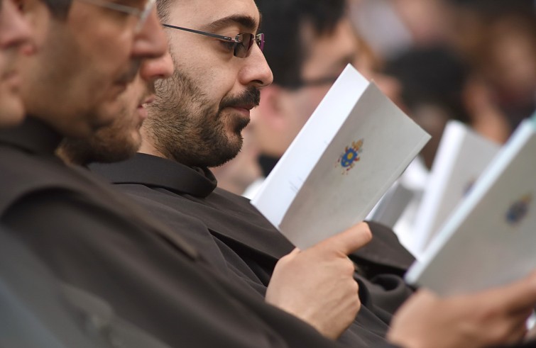 Roma, 26 maggio 2016: messa e processione del Corpus Domini - Frati