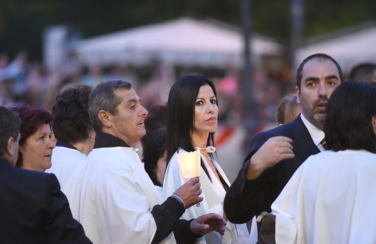 Roma, 26 maggio 2016: messa e processione del Corpus Domini - Confraternita