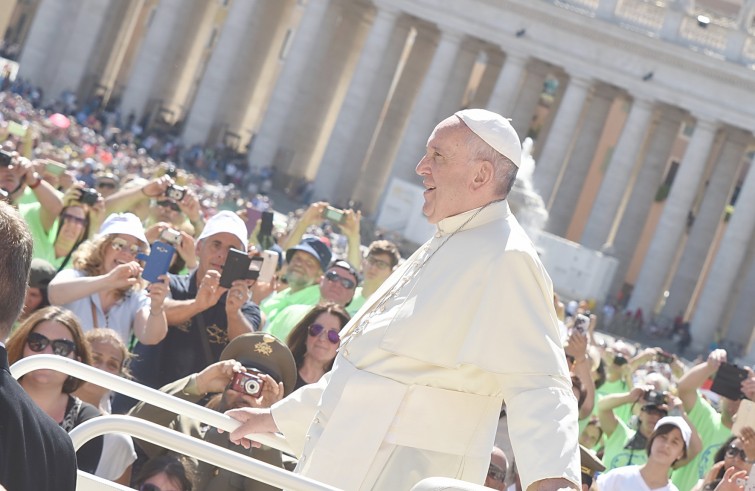 Piazza San Pietro, 18 giugno 2016: Udienza giubilare Papa Francesco -