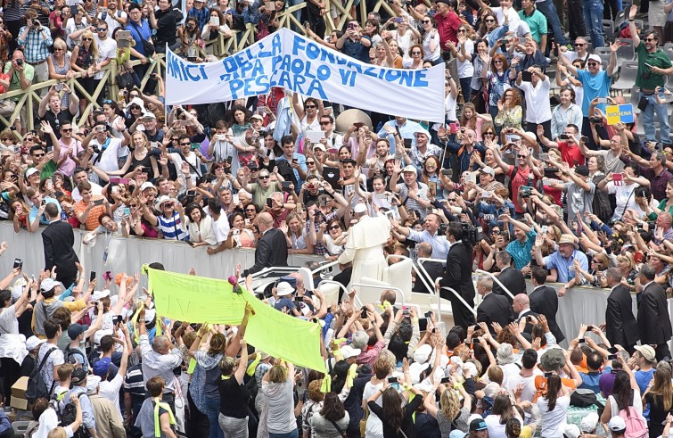 Piazza San Pietro, 12 giugno: Giubileo degli ammalati e delle persone disabili - Papa Francesco in piazza