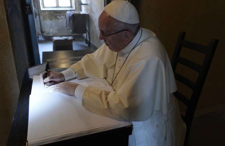 Papa Francesco visita Auschwitz (29 luglio 2016)