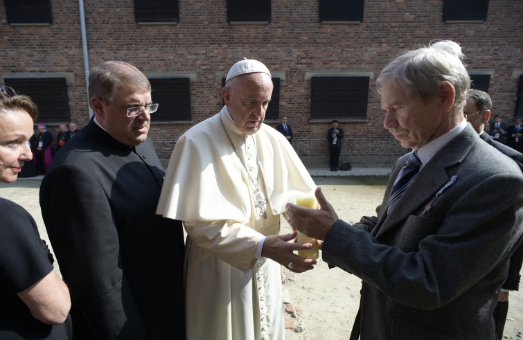 Papa Francesco visita Auschwitz (29 luglio 2016)