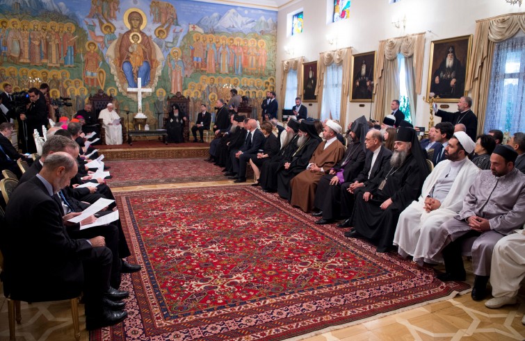 Papa Francesco incontra Ilia II, Catholicos e Patriarca di tutta la Georgia (Tbilisi, 30 settembre 2016)